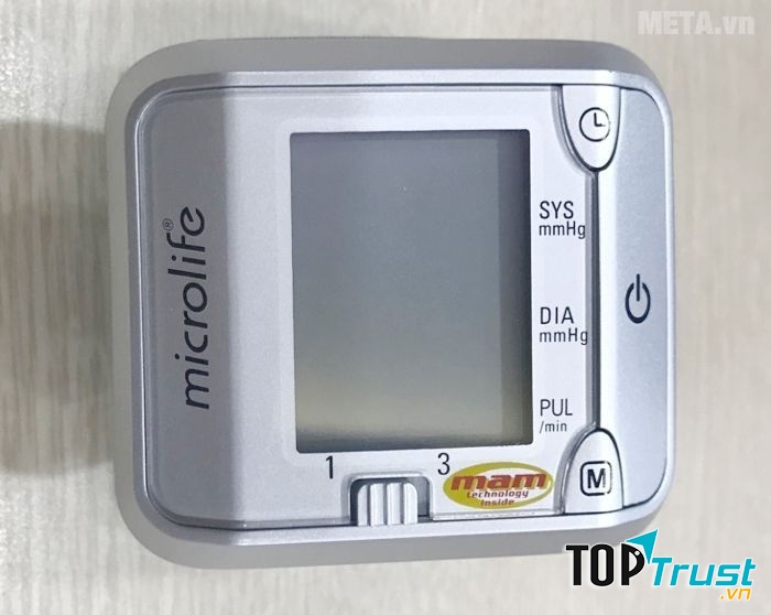 Máy đo huyết áp cổ tay Microlife BP 3BJ1-4D - Loại máy đo huyết áp tốt bạn nên mua nhất