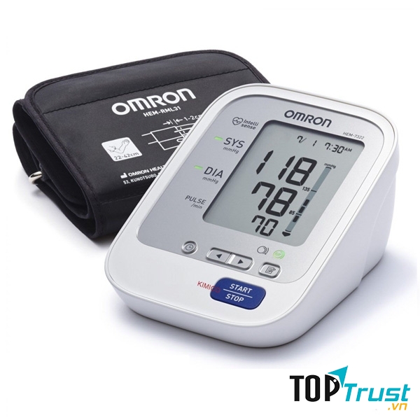 Máy đo huyết áp Omron HEM-7322 - Loại máy đo huyết áp tốt bạn nên mua nhất