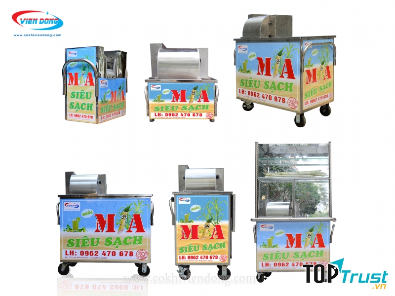 Máy ép nước mía siêu sạch Viễn Đông