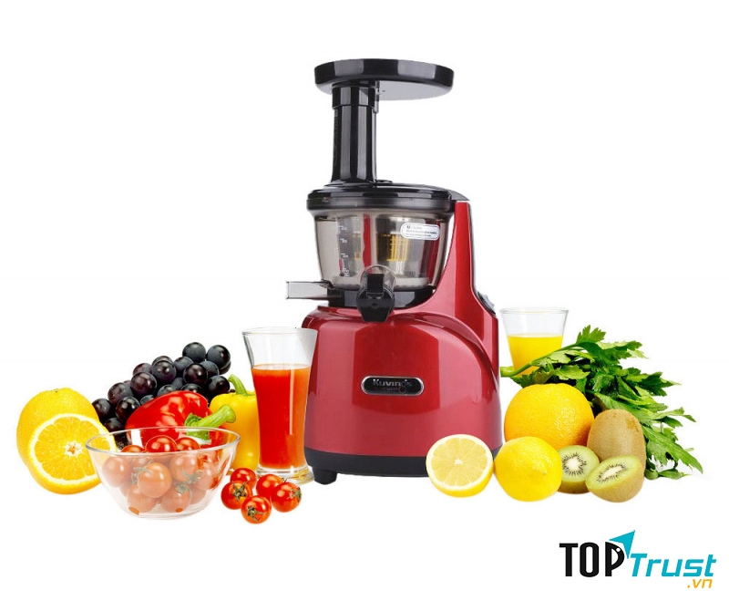 Máy ép trái cây đa năng Kuvings NS-120R có công suất hoạt động mạnh mẽ và tốc độ vòng quay 80 vòng/phút giúp giúp tiết kiệm điện năng, cùng thiết kế đặc biệt với ống tiếp nguyên liệu lớn cho phép ép được nhiều nguyên liệu hơn chỉ trong một lần sử dụng
