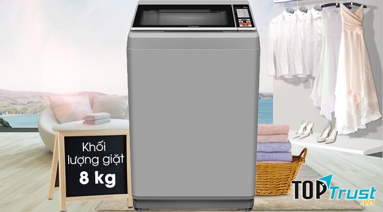 Máy giặt Aqua 8 Kg AQW-S80CT H2