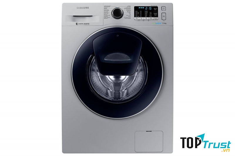 WW75K5210US/SV là một trong những chiếc máy giặt Samsung cửa ngang tốt nhất hiện nay