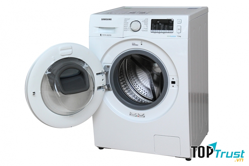Máy giặt cửa ngang Samsung WW75K5210YW/SV