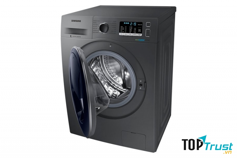 Máy giặt cửa ngang Samsung WW80K5410US/SV sở hữu thiết kế vô cùng sang trọng
