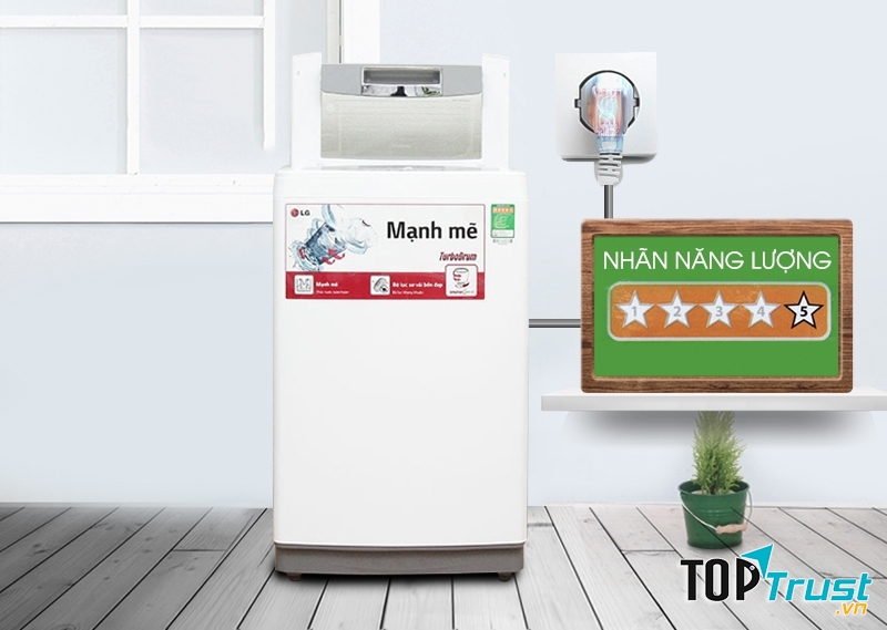 LG WF-S8019BW là một trong những chiếc máy giặt LG 8kg tốt nhất hiện nay