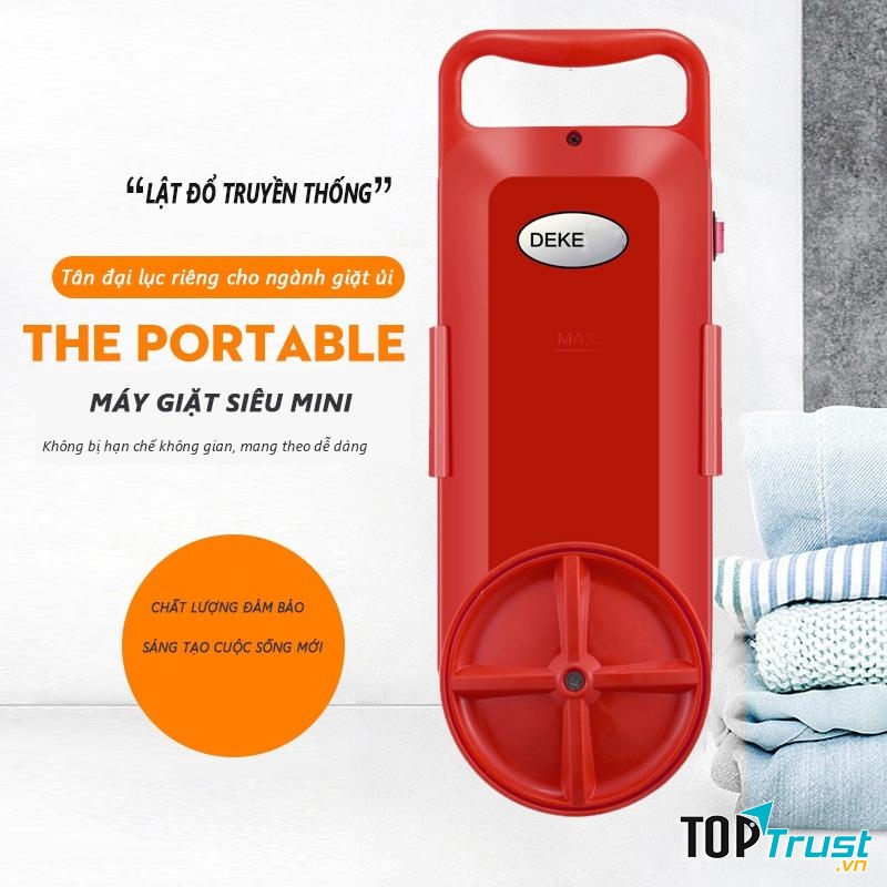 Máy giặt mini tại xô Deke GT-16AC