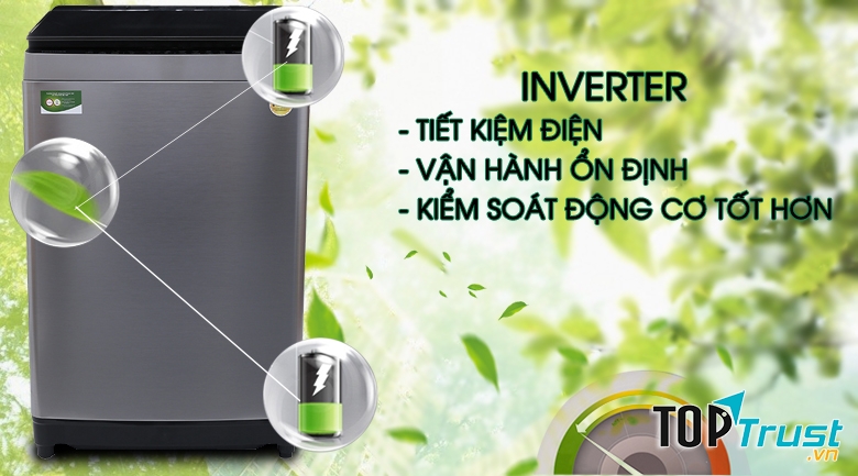 Máy giặt Toshiba Inverter 16 kg AW-DUG1700WV (SS)