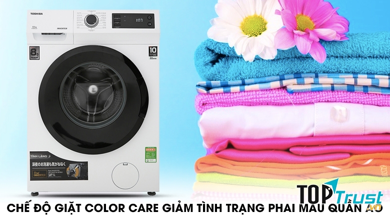 Máy giặt Toshiba Inverter 8.5 Kg TW-BH95S2V WK