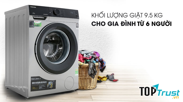 Máy giặt Toshiba Inverter 9.5 kg TW-BH105M4V SK