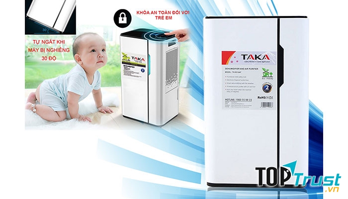 Máy lọc không khí và hút ẩm Taka TK-ED12AF