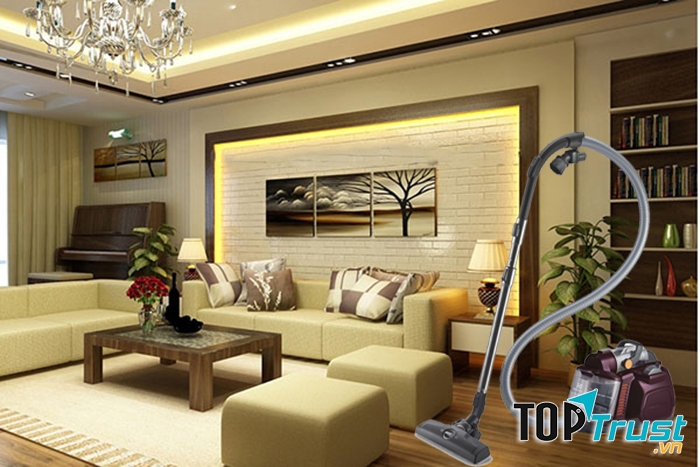 Máy hút bụi giá rẻ Electrolux ZSP4303AF có dung tích ngăn chứa bụi lớn lên đến 1,4 lít cho phép bạn sử dụng trong nhiều giờ liền mà không bị ngắt quãn