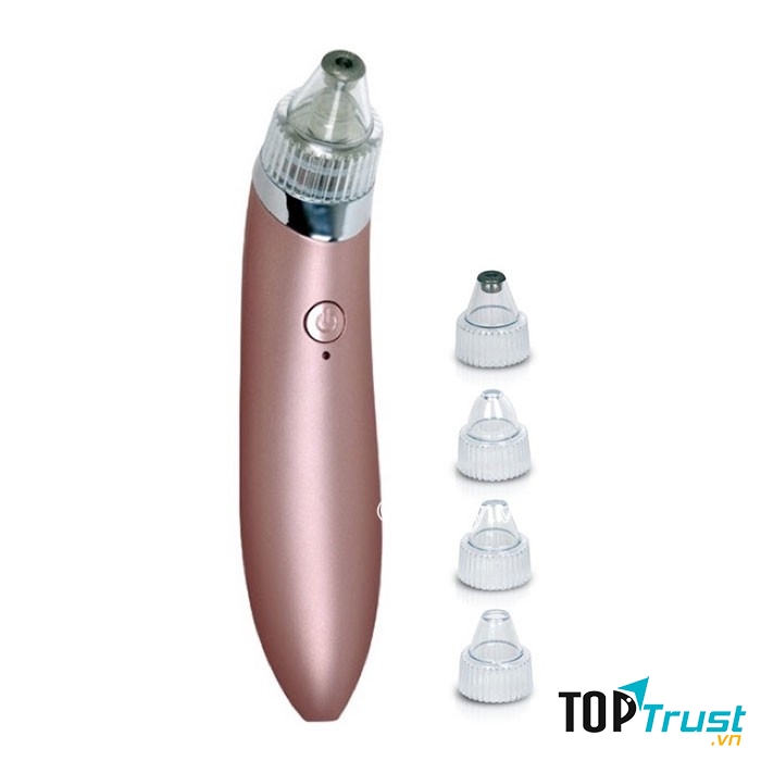 ﻿Máy hút mụn mini cầm tay pin sạc JB-8620 - 4 đầu hút:
