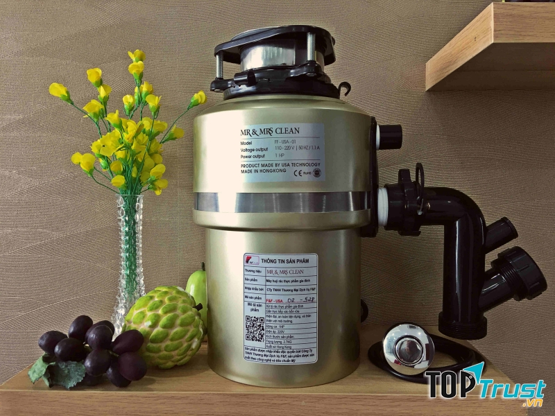 Máy huỷ rác MR & MRS CLEAN
