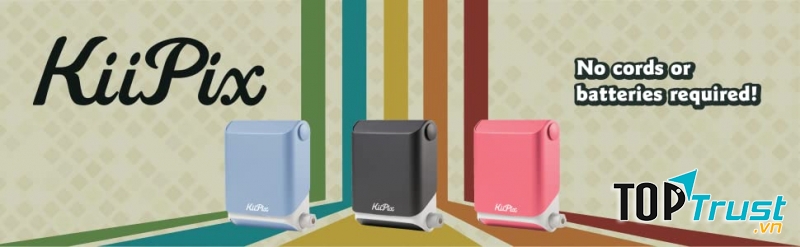Chiếc máy in mini Kiipix