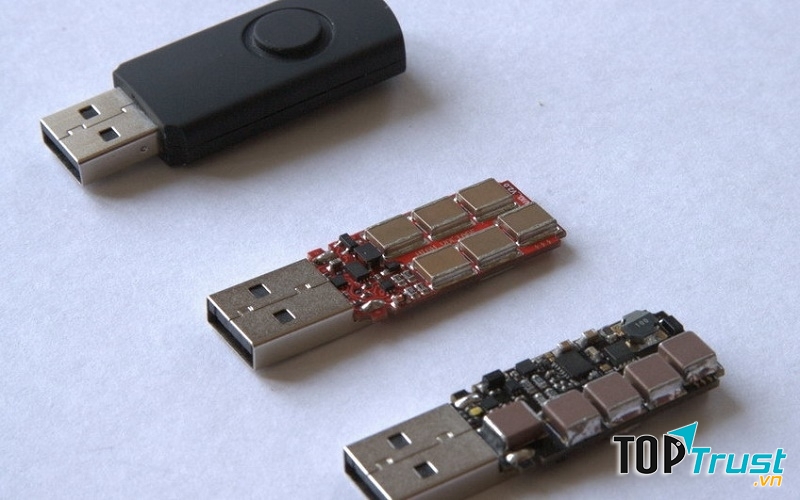 Máy không nhận USB, hay nhận nhưng Không mở được USB
