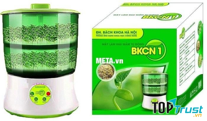 Máy làm giá đỗ rau mầm Bách Khoa tự động BKCN1: