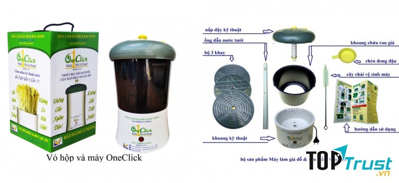 Máy Làm Giá Đỗ Và Rau Mầm OneClick