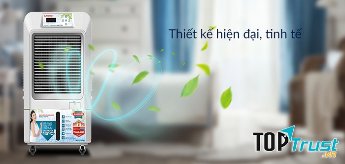 Máy làm mát không khí Sunhouse SHD7770 thiết kế hiện đại, đẹp mắt