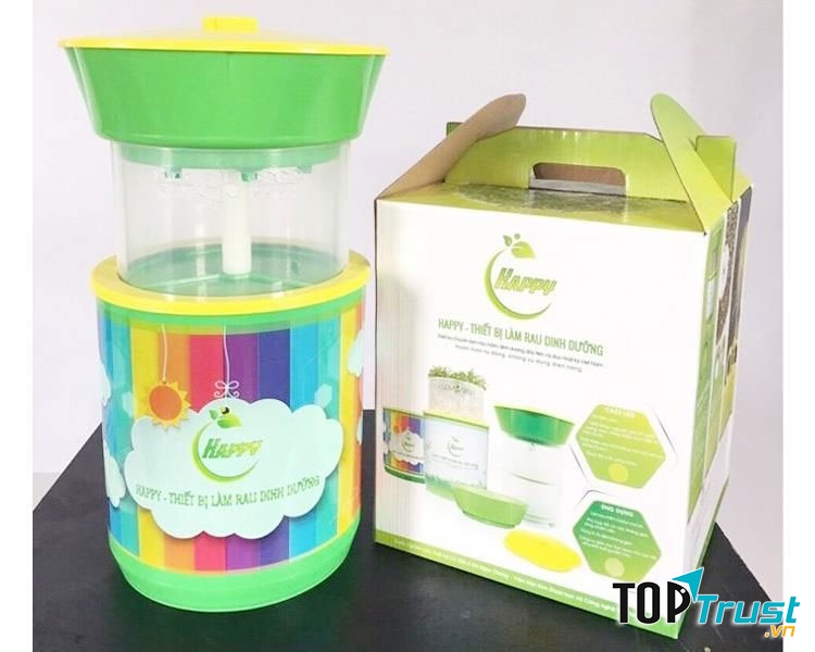 Máy làm rau dinh dưỡng Happy (tự động tưới nước)