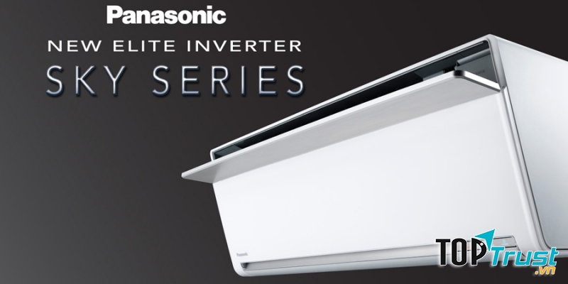 Với quạt gió quay lên trần làm cho khí lạnh được lan tỏa - Máy lạnh Panasonic 1 HP CU/CS-VU9SKH-8