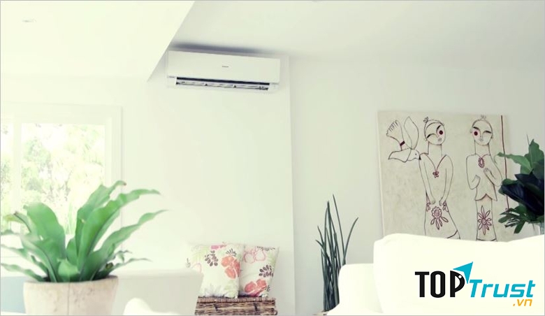 Thiết kế sang trong làm cho không gian phòng đẹp hơn - Máy lạnh Panasonic 1.5 HP CU/CS-U12SKH-8