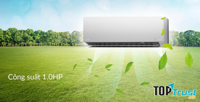 Luồng khí lạnh đa chiều 3D của dòng sản phẩm Toshiba 1 HP RAS-H10G2KCVP-V