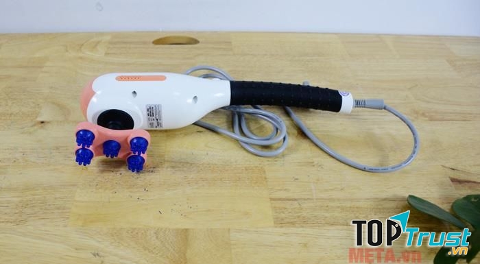 Máy massage cầm tay toàn thân mini Squirrel V-555 với 5 đầu riêng biệt