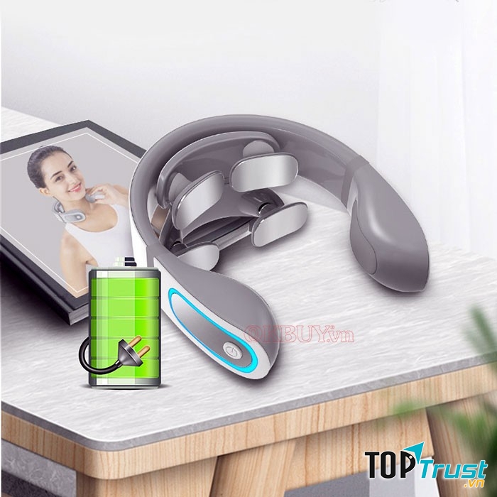 Máy massage cổ xung điện trị liệu đau mỏi cổ Mingzhen MZ-N5