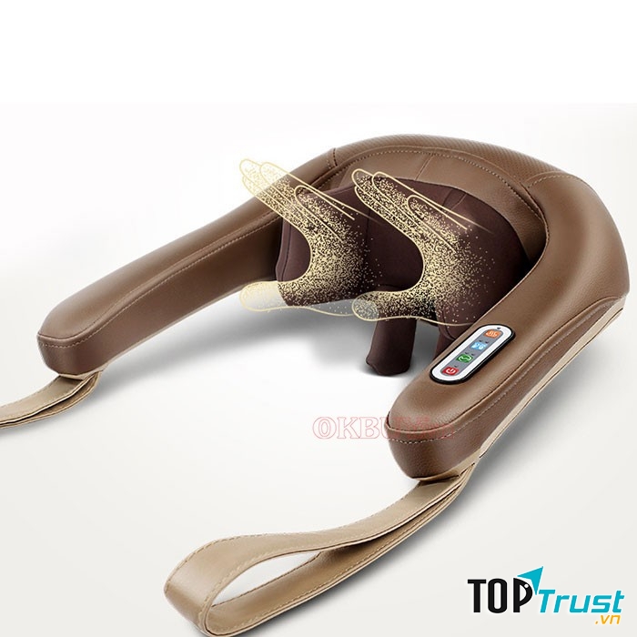 Máy massage xoa bóp ấn huyệt trị liệu đau mỏi cổ vai gáy MingZhen MZ-666C
