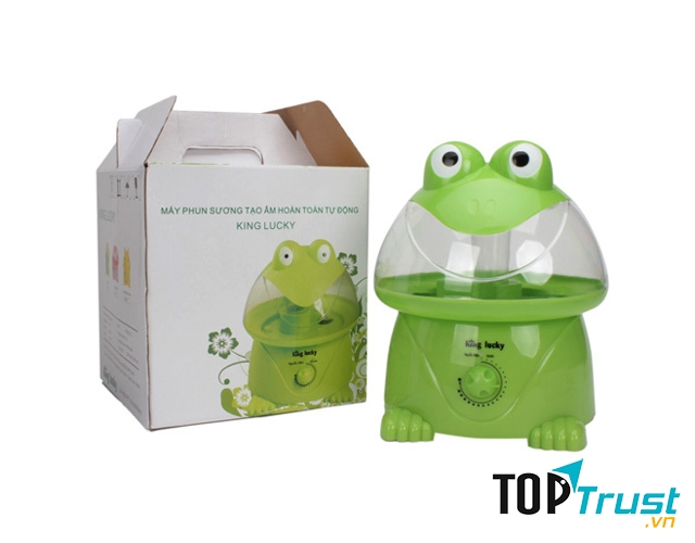 Máy phun sương tạo ẩm hình thú King Lucky - hình con Ếch TA-01