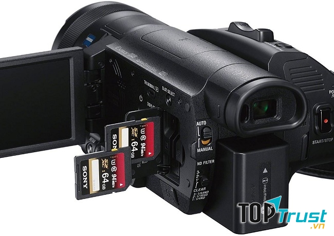 Máy quay Sony 4K HDR FDR-AX700