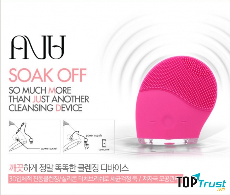 Máy rửa mặt AVU Soak Off Vibration Cleanser