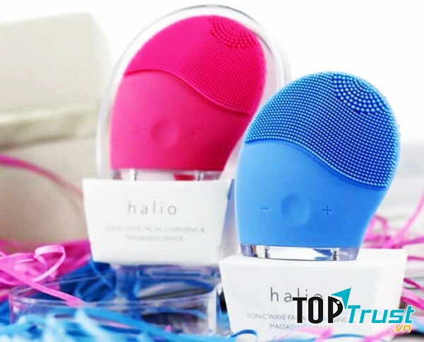 Máy rửa mặt Halio Facial Cleansing & Massaging Device