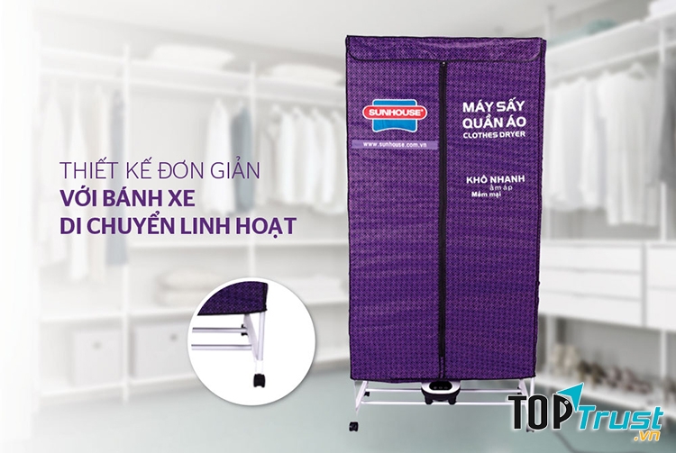 Máy sấy quần áo Sunhouse SHD2707