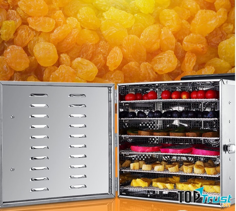 Máy sấy thực phẩm mini dành cho gia đình 6 khay UCK