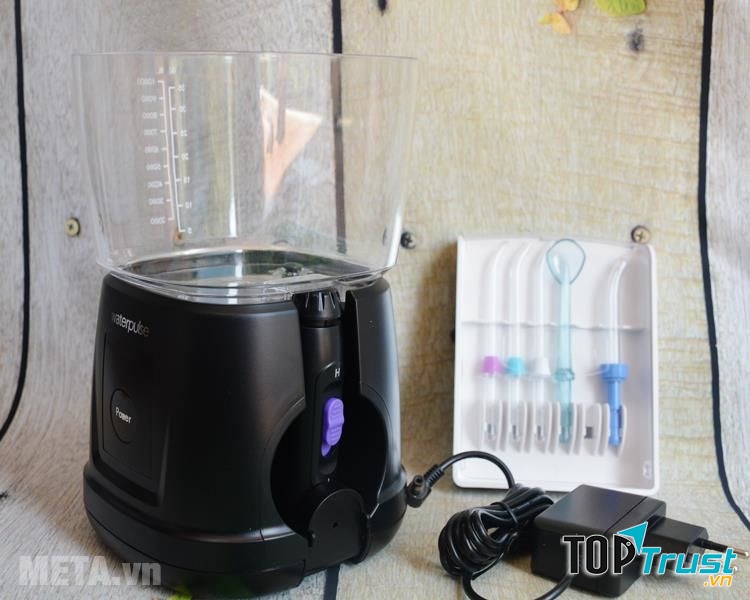 ﻿Máy tăm nước điều khiển cảm biến Waterpulse V700 Black