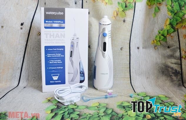 ﻿Máy tăm nước du lịch Waterpulse V400 Plus