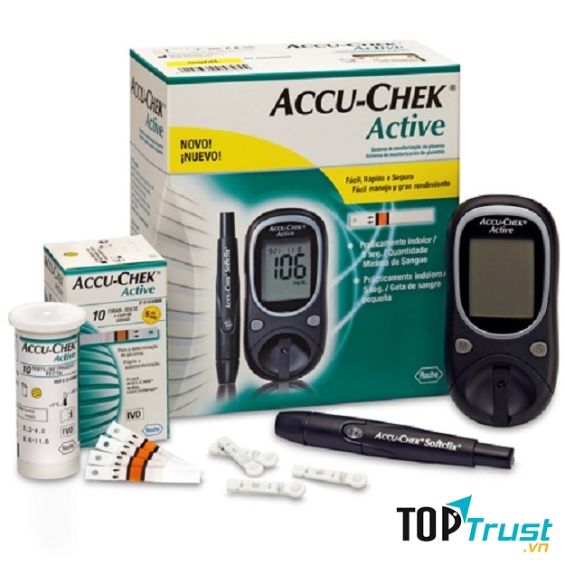 Máy thử đường huyết Accu Chek Active