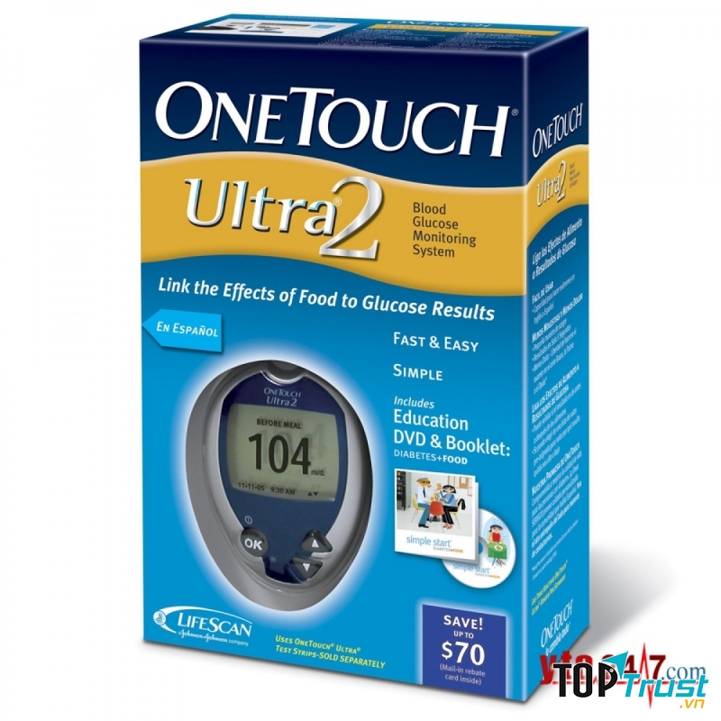 Máy thử đường huyết Johnson OneTouch Ultra 2