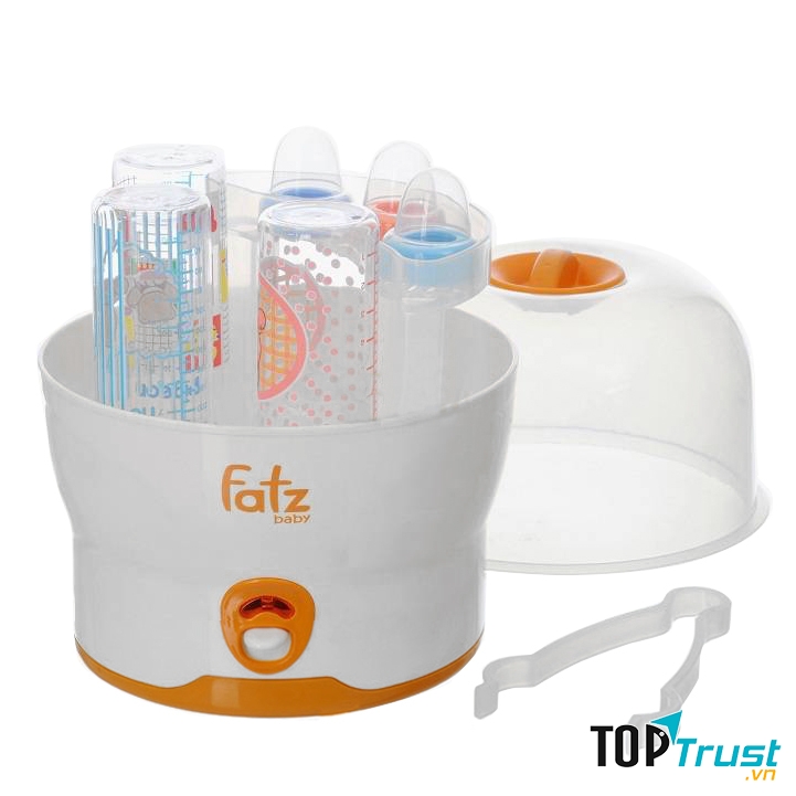 Máy tiệt trùng bình sữa Fatzbaby FB4019SL: tiệt trùng cùng lúc 6 bình sữa chỉ với 8 phút