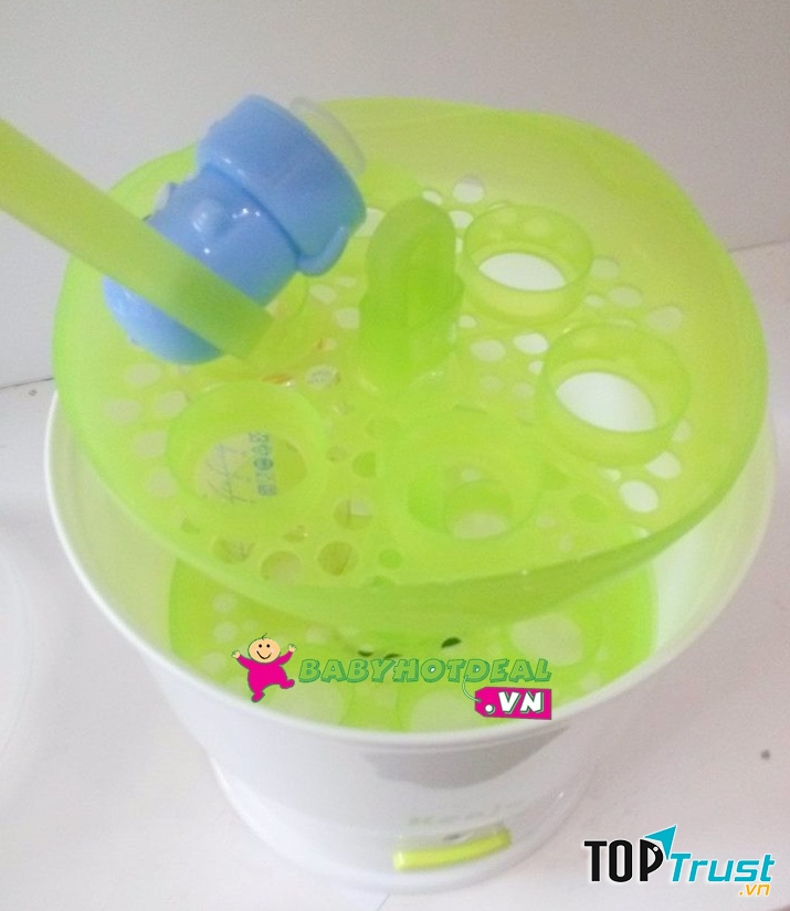 Máy tiệt trùng bình sữa siêu tốc Kenjo KJ-01X có khả năng tiệt trùng mạnh mẽ