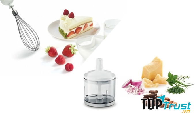 Máy xay cầm tay Bosch MSM66150 sở hữu nhiều chức năng