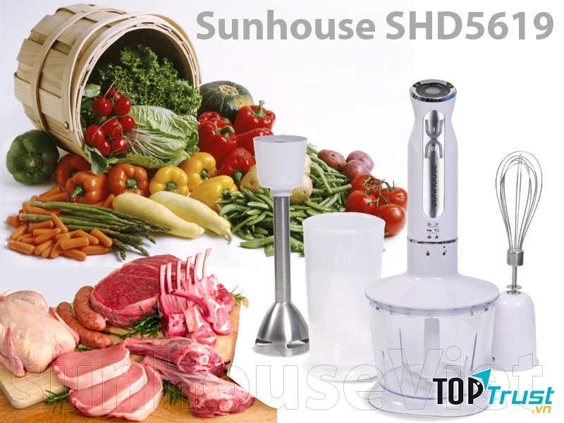 máy xay cầm tay sunhouse shd5619