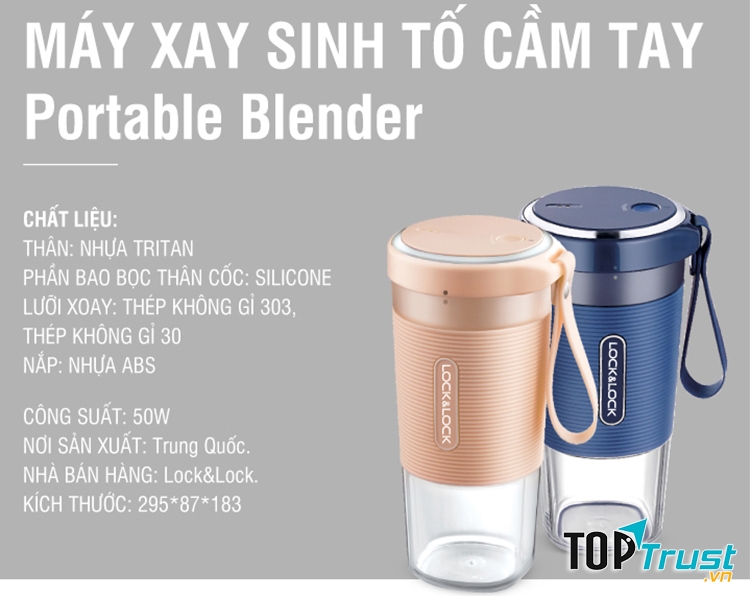 Máy Xay Sinh Tố Cầm Tay Lock&Lock EJJ321