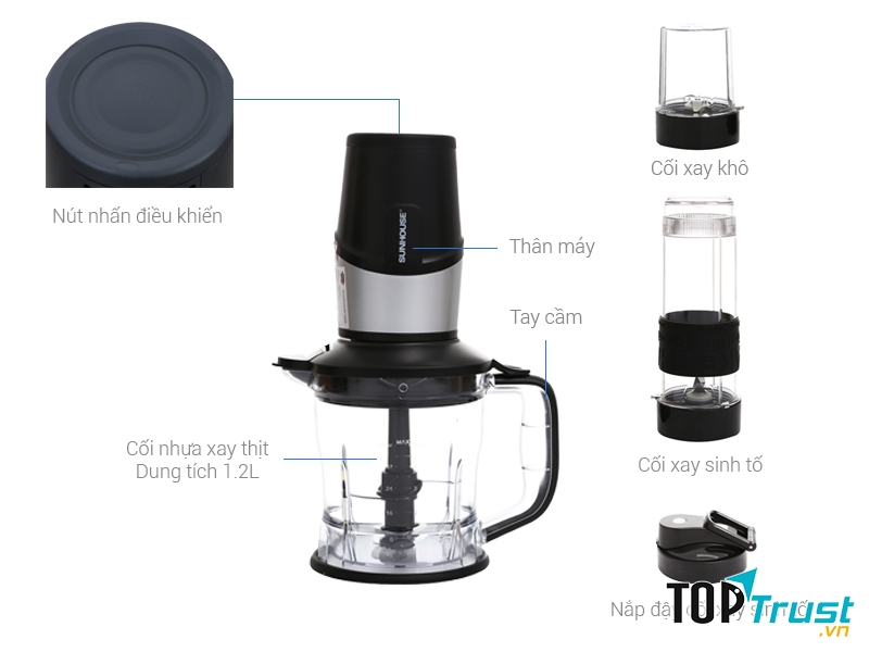 Máy xay sinh tố đa năng Sunhouse SHD5340