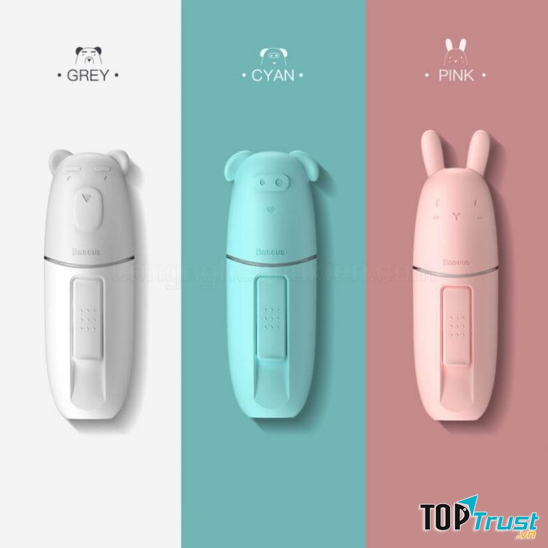 Máy Xịt Khoáng Nano Mini Cầm Tay Baseus Dưỡng Ẩm Da