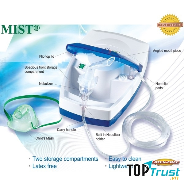 Máy xông mũi họng cao cấp Mist Tokyo CN-01W