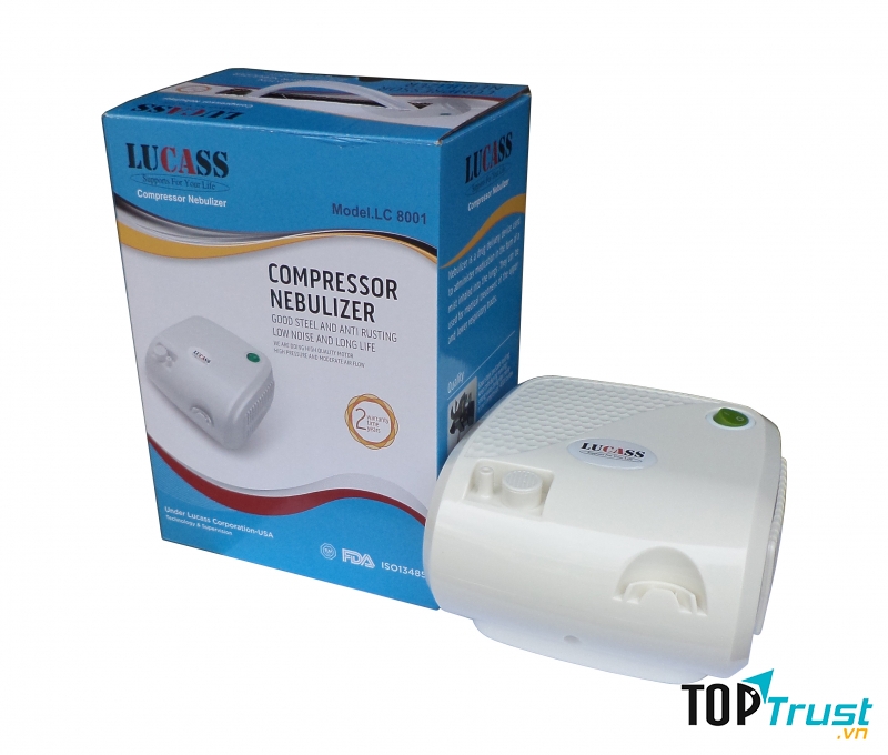Máy xông mũi họng khí dung Lucass LC 8001