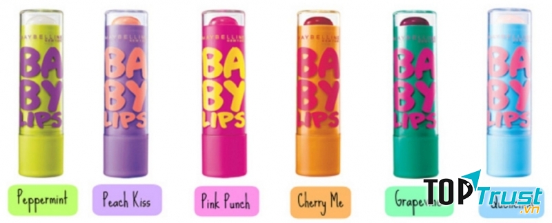 Maybelline Baby Lips Moisturizing Lip Balm là một loại son dưỡng có màu với chiết xuất từ hạt cây bơ đậu mỡ và vitamin E mang đến một đôi môi mềm mượt