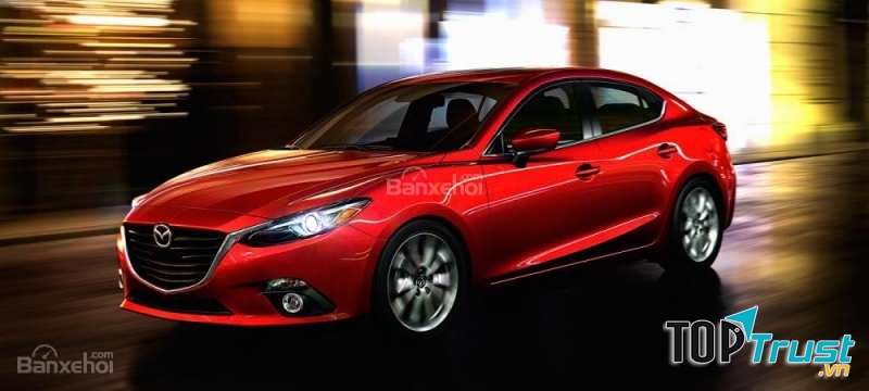 Mazda 3 với kiểu dáng trẻ trung, hiện đại, giá bán hợp lý